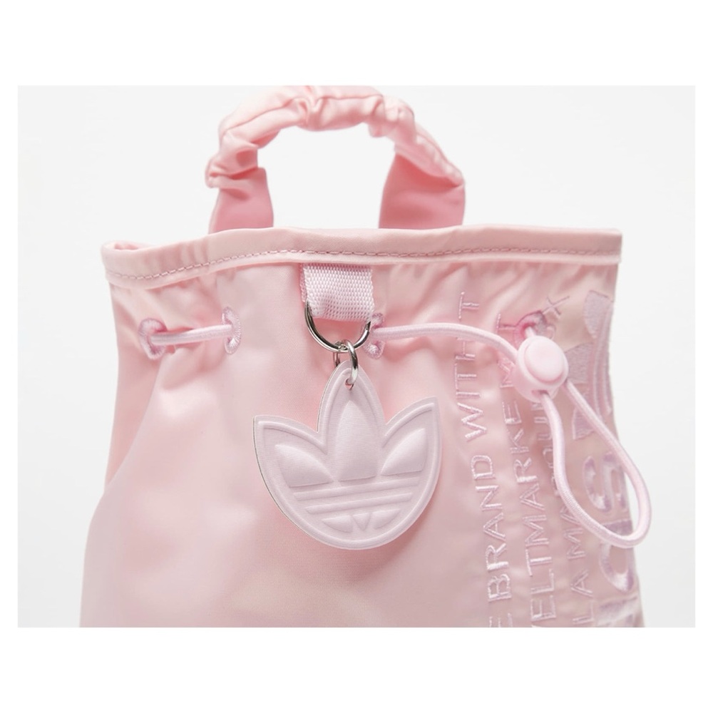 Adidas Pink Mini Drawstring Backpack NWT - image 3